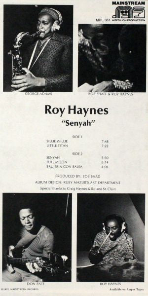 Roy Haynes - Senyah