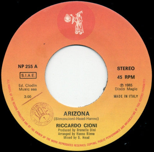 Riccardo Cioni - Arizona (7")