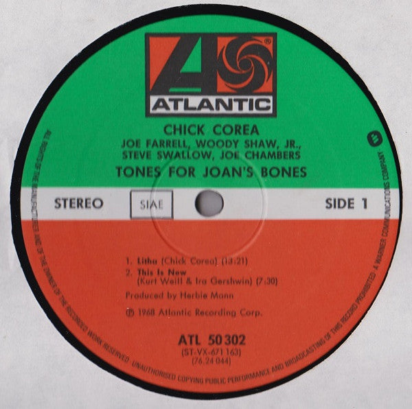 Chick Corea - Tones For Joan's Bones