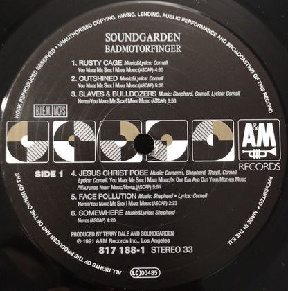 Soundgarden - Badmotorfinger (nuovo)