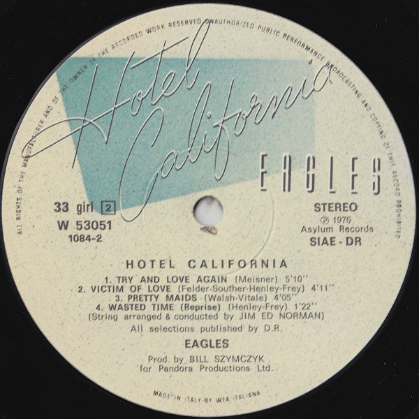 Eagles - Hotel California