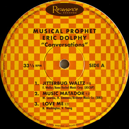 Eric Dolphy - Musical Prophet (The Expanded 1963 New York Studio Sessions)