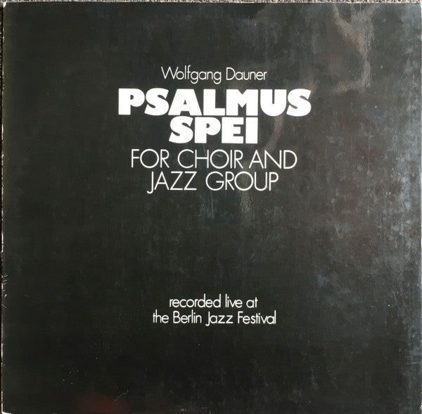 Fred Van Hove / Wolfgang Dauner – Requiem For Che Guevara / Psalmus Spei