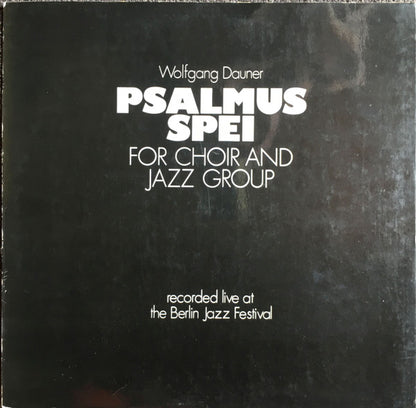 Fred Van Hove / Wolfgang Dauner – Requiem For Che Guevara / Psalmus Spei