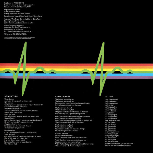 Pink Floyd - The Dark Side Of The Moon