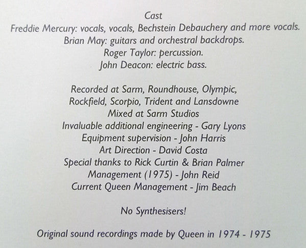 Queen - A Night At The Opera