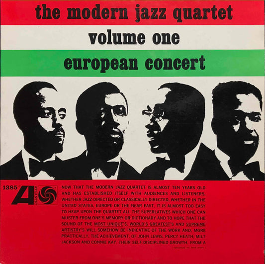 The Modern Jazz Quartet - European Concert : Volume One