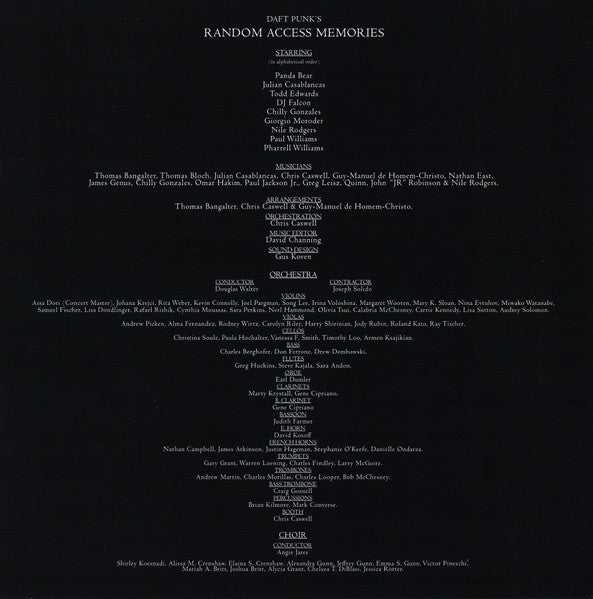 Daft Punk - Random Access Memories (nuovo)