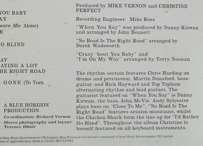 Christine Perfect - Christine Perfect (nuovo)