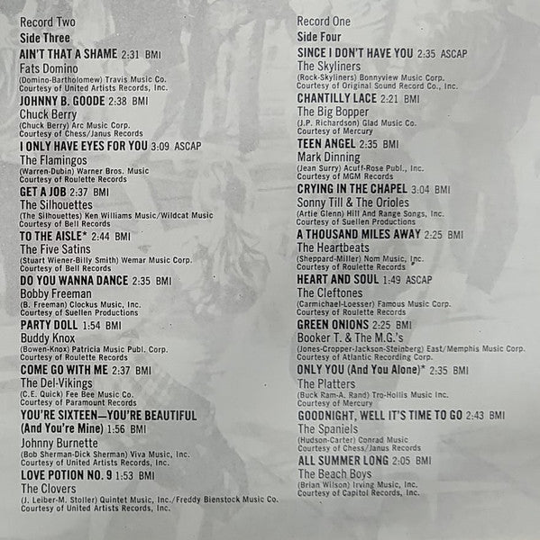 Various - American Graffiti (Oldies But Goldies 41 Original Hits From The Sound Track Of )