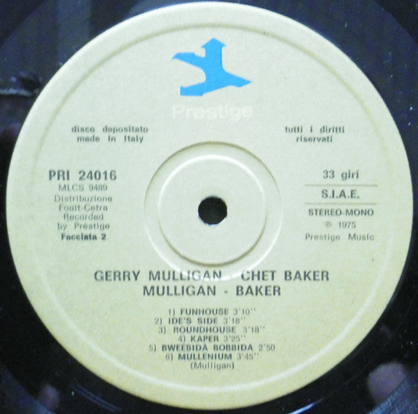Gerry Mulligan - Mulligan / Baker