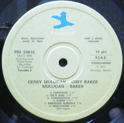 Gerry Mulligan - Mulligan / Baker