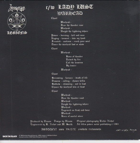 Venom - The Singles (box 7") - (nuovo)