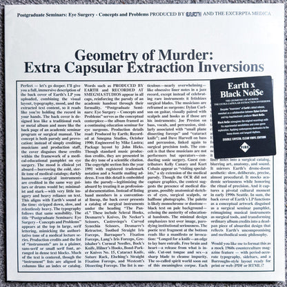 Earth - Geometry Of Murder: The Extra Capsular Extraction Inversions (nuovo)