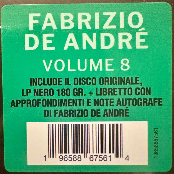 Fabrizio De André - Vol. 8