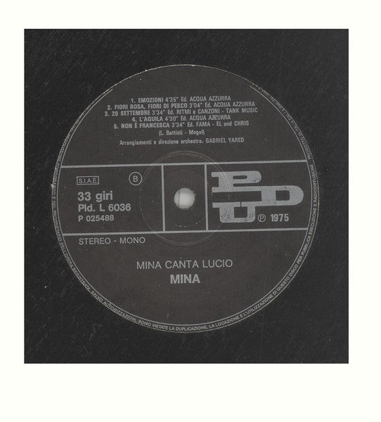 Mina - Minacantalucio