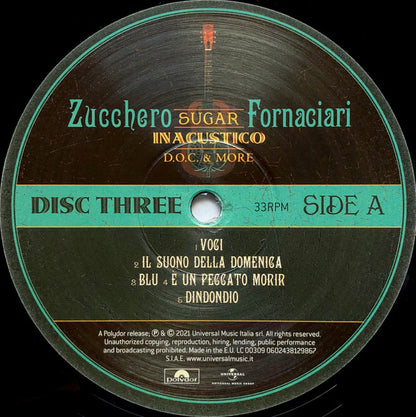 Zucchero - Inacustico - D.O.C. & More