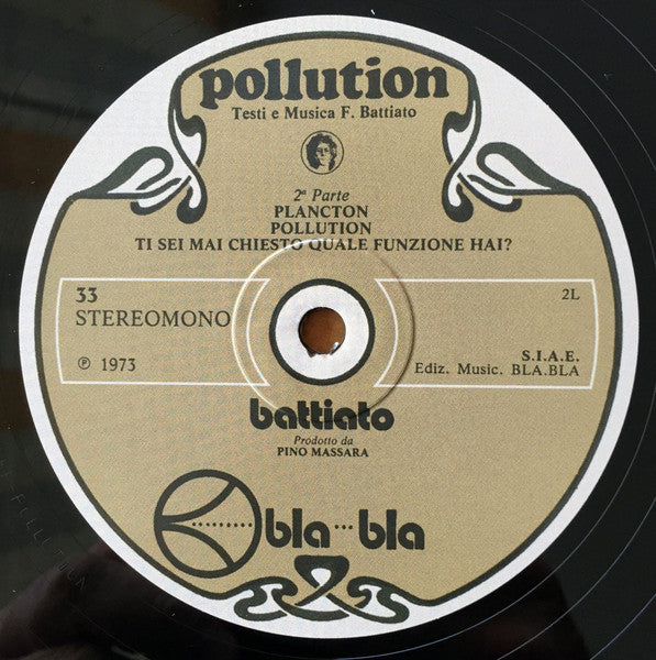 Franco Battiato - Pollution