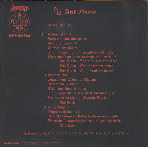 Venom - The Singles (box 7") - (nuovo)