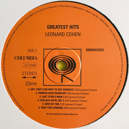 Leonard Cohen - Greatest Hits