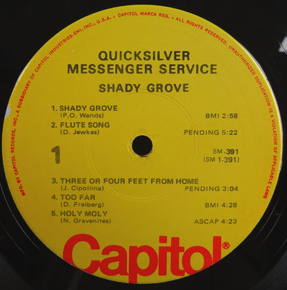 Quicksilver Messenger Service - Shady Grove