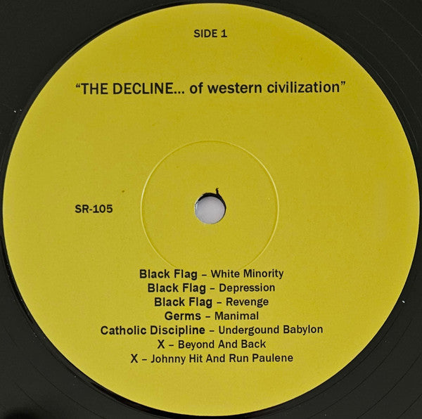 Various - The Decline Of Western Civilization