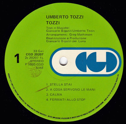 Umberto Tozzi - Tozzi