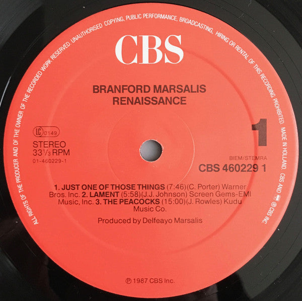 Branford Marsalis - Renaissance