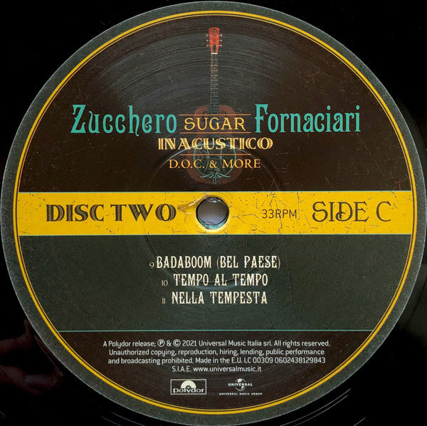 Zucchero - Inacustico - D.O.C. & More