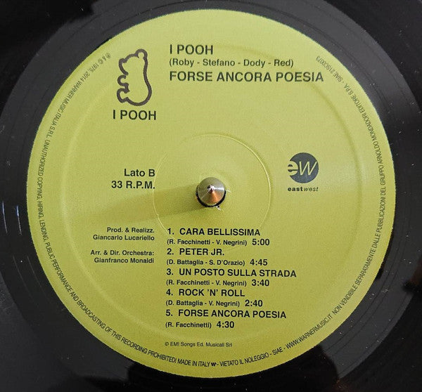 Pooh - Forse Ancora Poesia