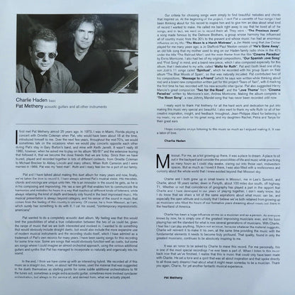 Charlie Haden - Beyond The Missouri Sky (Short Stories)