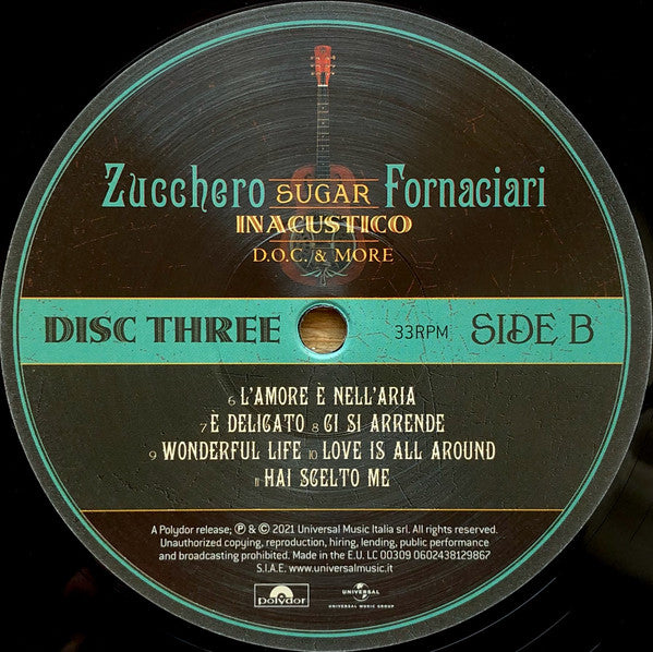 Zucchero - Inacustico - D.O.C. & More