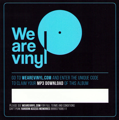 Daft Punk - Random Access Memories (nuovo)