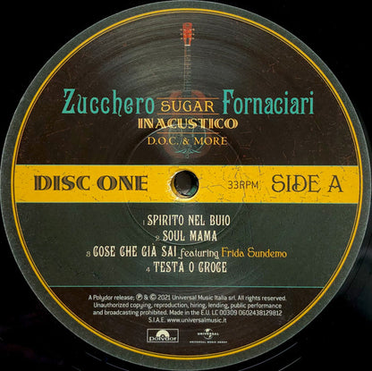 Zucchero - Inacustico - D.O.C. & More