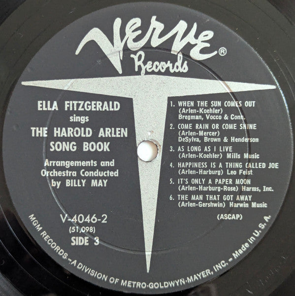 Ella Fitzgerald - Ella Fitzgerald Sings The Harold Arlen Song Book