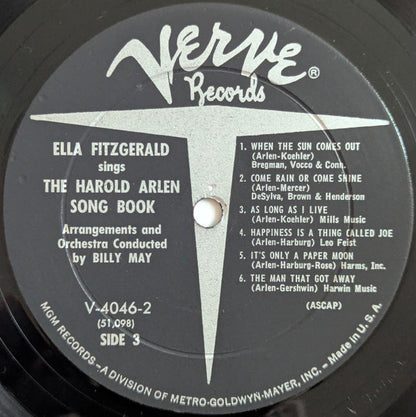 Ella Fitzgerald - Ella Fitzgerald Sings The Harold Arlen Song Book