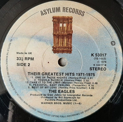 Eagles - Their Greatest Hits 1971-1975