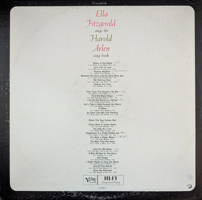 Ella Fitzgerald - Ella Fitzgerald Sings The Harold Arlen Song Book