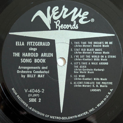 Ella Fitzgerald - Ella Fitzgerald Sings The Harold Arlen Song Book