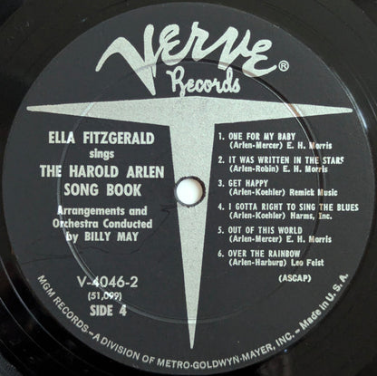Ella Fitzgerald - Ella Fitzgerald Sings The Harold Arlen Song Book
