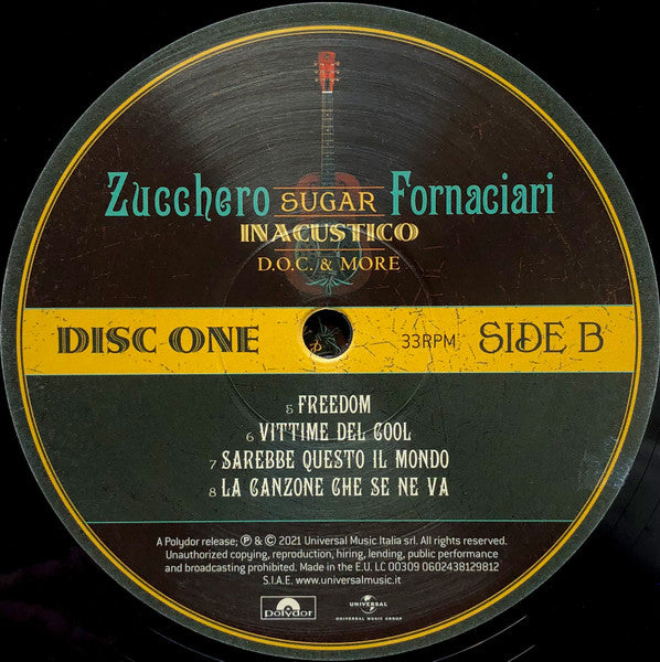 Zucchero - Inacustico - D.O.C. & More