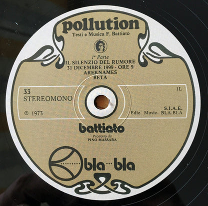 Franco Battiato - Pollution