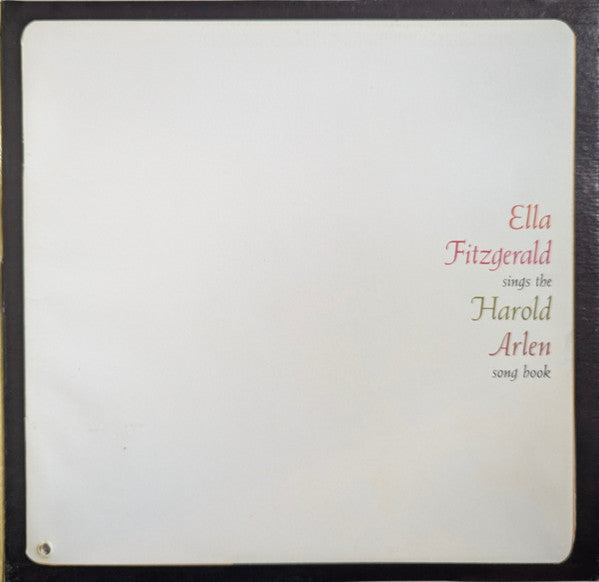 Ella Fitzgerald - Ella Fitzgerald Sings The Harold Arlen Song Book