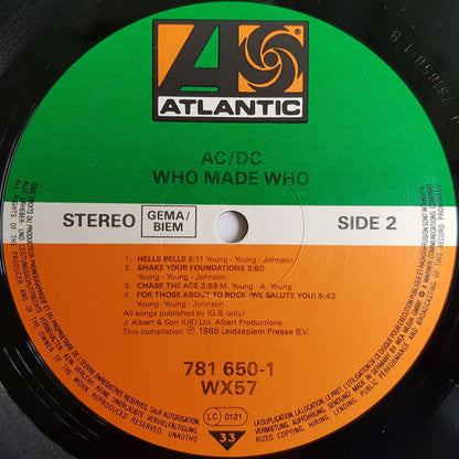 AC/DC - Who Made Who