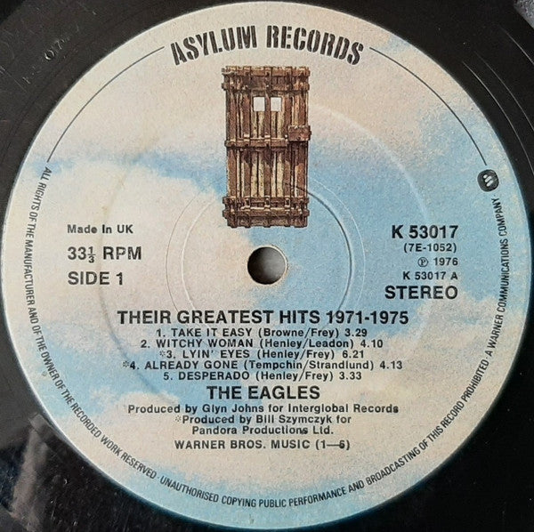 Eagles - Their Greatest Hits 1971-1975