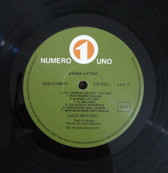 Lucio Battisti - Anima Latina