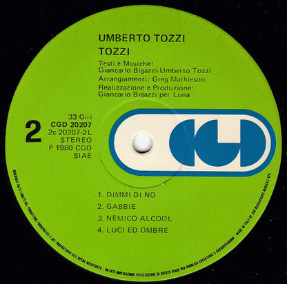 Umberto Tozzi - Tozzi