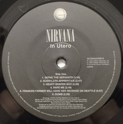 Nirvana - In Utero (nuovo)