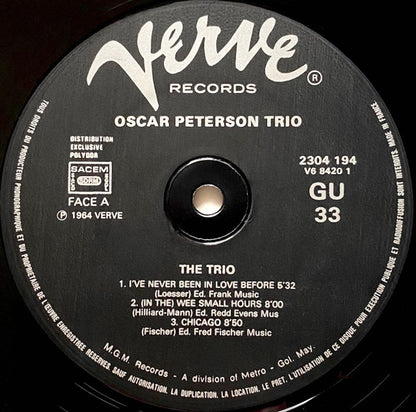 The Oscar Peterson Trio - The Trio : Live From Chicago