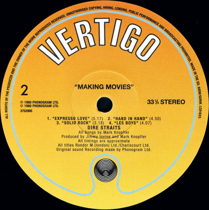Dire Straits - Making Movies (nuovo)